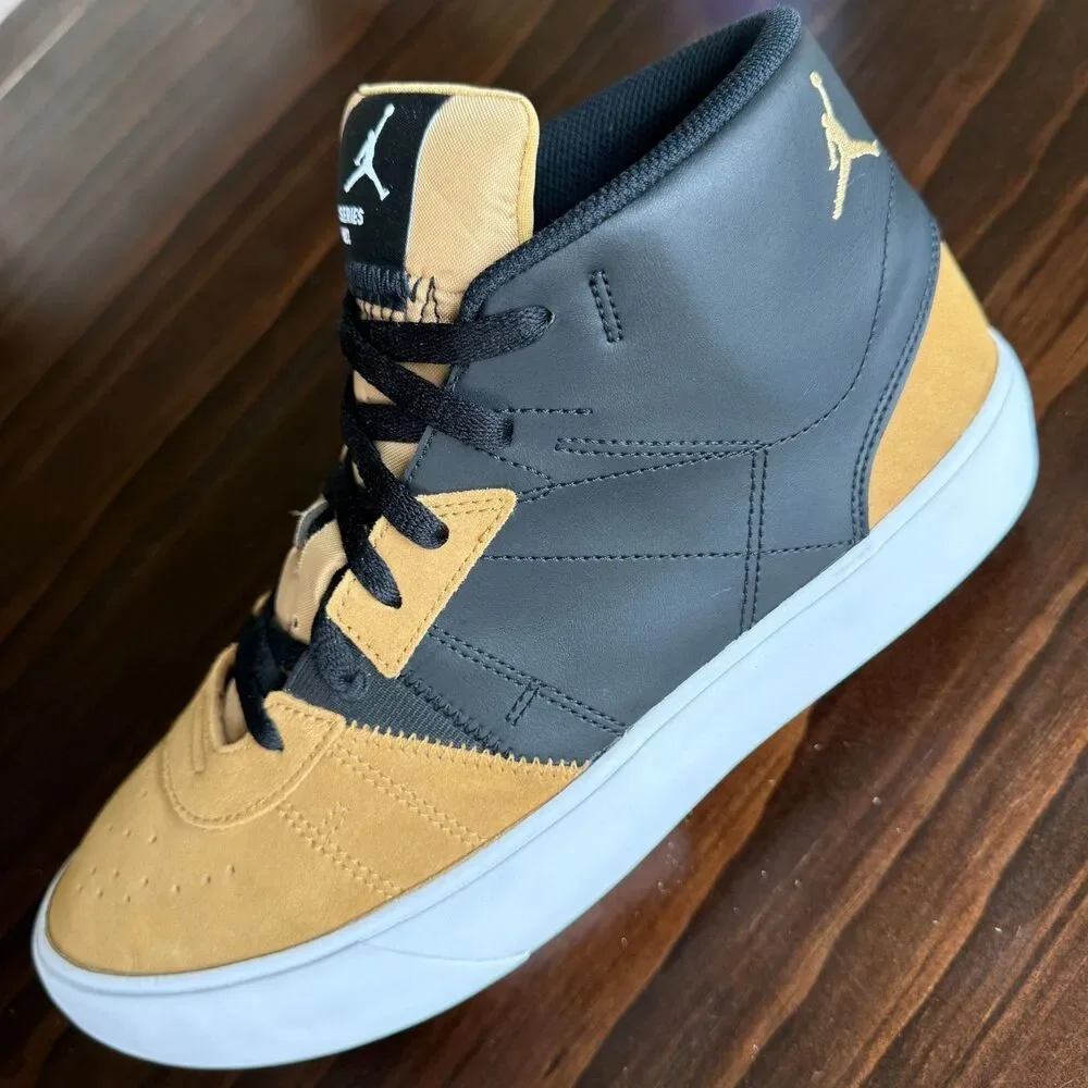 Nike Jordan Series.03 Mid Black/White-Elemental Gold Size 11 DA8026 017